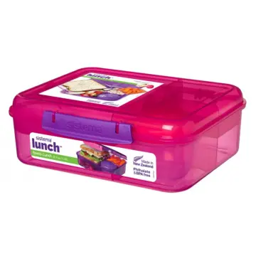 Save on Sistema To Go Bento Cube Pink Order Online Delivery