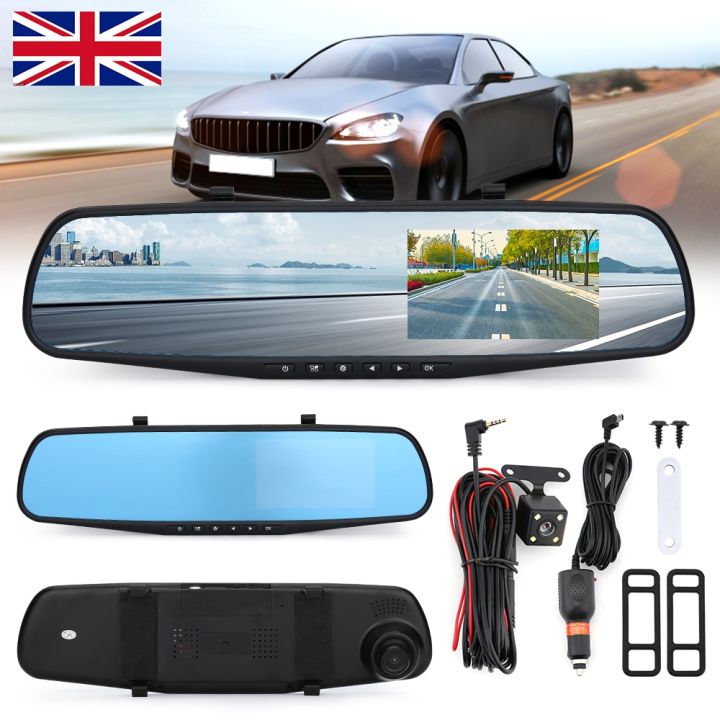 4-3inch-hd-1080p-dual-lens-car-dvr-dash-cam-auto-front-and-rear-mirror-camera-digital-video-recorder-vehicle-electronics