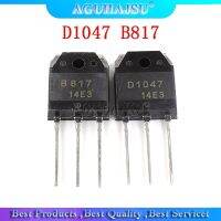 5PCS 2SD1047 TO-247 D1047 TO-3P POWER TRANSISTORS 2SB817 B817 WATTY Electronics