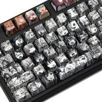 OEM Pbt 108 คีย์แป้นพิมพ์ลายการ์ตูนอะนิเมะ