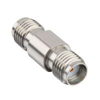 RF Coaxial 50ohm SMA Female to SMA Female DC to 18GHZ Test Connector Adapter Stainless Steel Coax Adapter