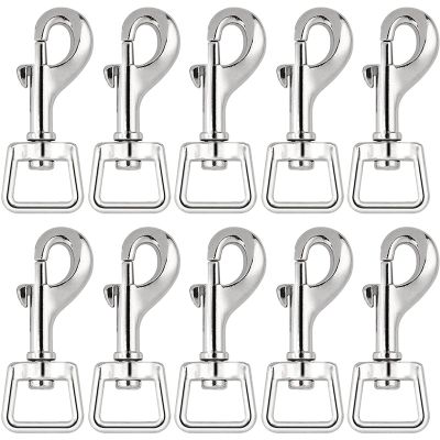 20Pc Snap Hooks for Dog Leash Collar Linking Heavy Duty Swivel Clasp Eye Bolt Buckle Trigger Clip for Spring Pet Buckle