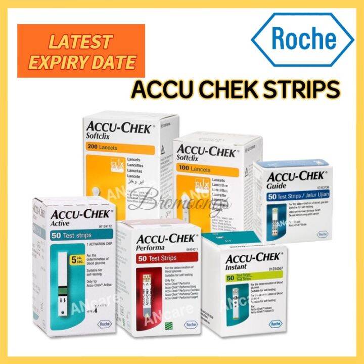 [ACCUCHEK] Active Instant Performa Guide Softclix Lancet Blood Glucose