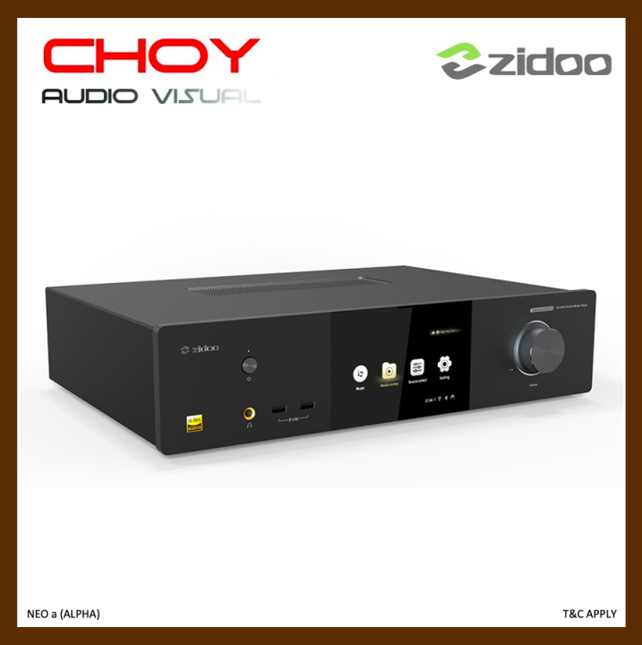 Zidoo NEO α (Alpha) 4K Hi-End Media Player | Lazada