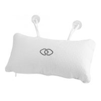 Comfortable Anti-Slip Bathtub Pillow Spa Pillow Bath Cushion with Suction Cups Head Neck Rest Relax Support Bathtub Pillows