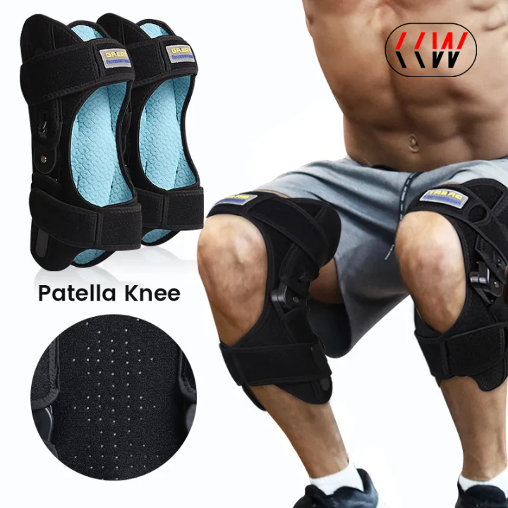 CCW 1Pair Upgraded three-speed adjustable knee joint patella fixed ...