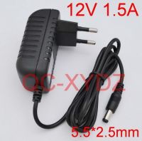 1ชิ้น12V 500mA 12V 1A 12V 1.5A 12V 2A 12V 2.5A 12V 3A AC 100V-240V แปลงอะแดปเตอร์ปลั๊กแหล่งจ่ายไฟ EU 5.5Mm X 2.1-2.5Mm