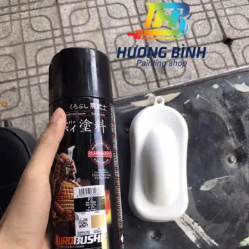 sơn xịt pu màu trắng
