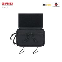 กระเป๋าติดเวส Drop Pouch [ TR011DP ] ( Tactical Rider ) วัสดุผ้า Cordura 500D ใช้ร่วมกับ JPC 2.0 , FCSK 2.0 , FCPC, AVS, LV119, SLICKSTER