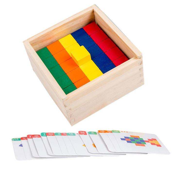 counting-blocks-50pcs-manipulatives-counting-cubes-square-blocks-for-craft-projects-and-math-games-with-wooden-box-and-colorful-cards-for-homeschooling-efficient