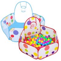 Foldable Ball Pool Ocean Ball Game Pool Kids Playpen Toy Washable Round Children Game Play Tent In/Outdoor Playing House Pits