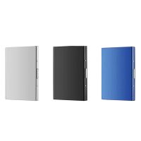 3 Pack Metal Credit Card Holder with 6 Card Slots Stainless Steel Rfid Blocking Credit Card Case Protector for Men Women