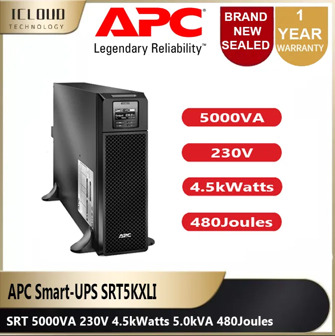 APC [SRT5KXLJ] APC Smart-UPS SRT 5000VA 200V