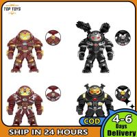 Coolplay【สินค้าพร้อมส่ง】ของเล่นซูเปอร์ฮีโร่44 Hulkbuster IGures หุ่นฟิกเกอร์ไอรอนแมนขนาดใหญ่บล็อกตัวต่อเด็ก