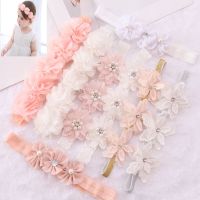 【CW】 baby headband korean newborn flowers headbands girls hair accessories Children photographed photos