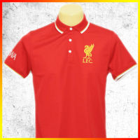 เสื้อโปโล ลิขสิทธิ์แท้  Liverpool ( ชาย ) รุ่นLFC007 สีแดง