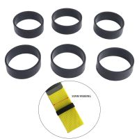 6Pcs Rubber Fixed Rings for Scuba Diving Weight Belt Backplate Strap Dive Wing Back Pad Accessories Buckle Holder  Floaties