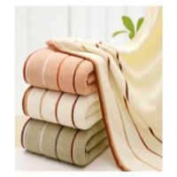 COZY ผ้าขนหนู ขนาด 70x140ซม. GTL004-BR สีน้ำตาล