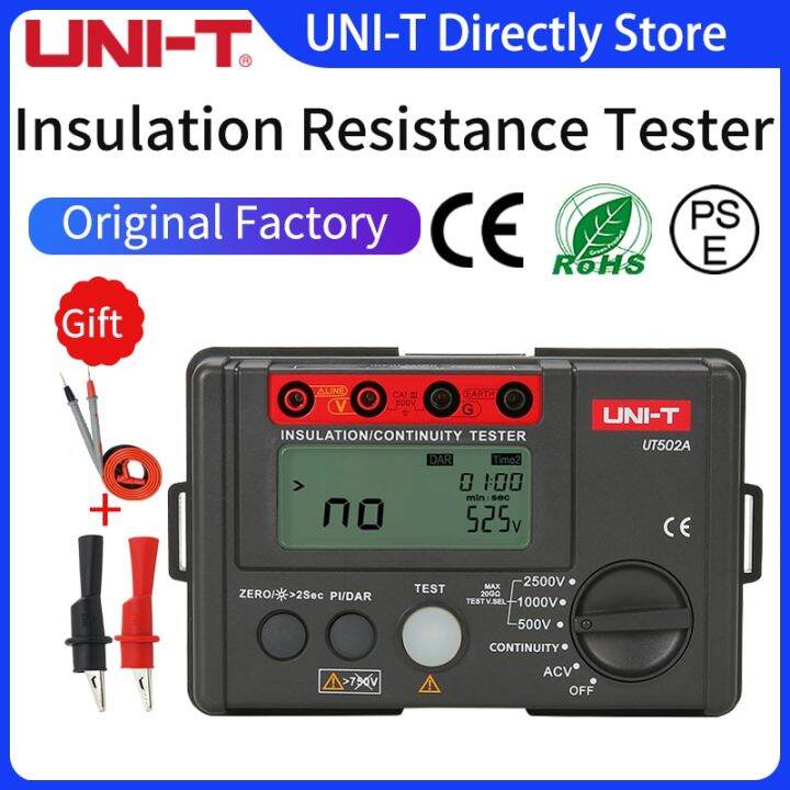 UNIT UT502A 1000V 2500V Megger Insulation Tester Megohmmeter