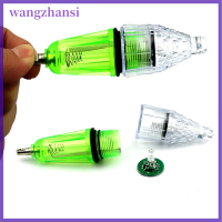 Wangzhansi โคมไฟ LED ไฟตกปลาใต้น้ำกันน้ำสำหรับปลาเหยื่อปลอม12ซม. 1ชิ้น