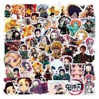 F พร้อมส่ง สติกเกอร์ดาบพิฆาตอสูร 50 ชิ้น Kimetsu No Yaiba Anime Demon Slayer ทันจิโร่ ใช้ตกแต่งสมุดบันทึก ติดเคสโทรศัพท์