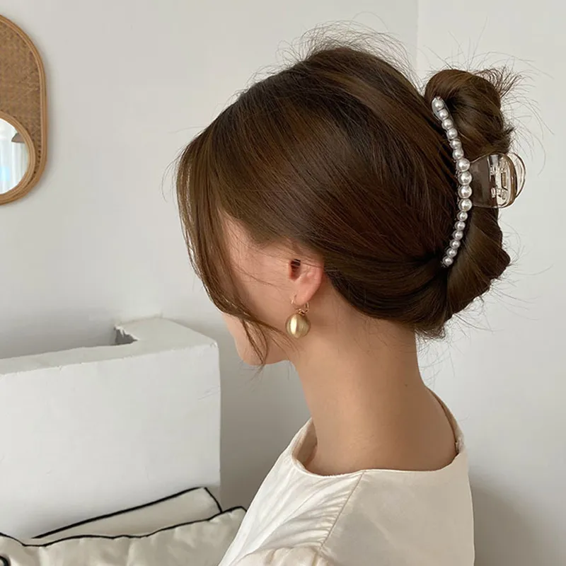 Pearl Big Hairpin Hairclips Hairpin INS Krean Gripper Hair Accessory | Lazada PH Pearl Big Hairpin Hairclips Hairpin INS Krean Gripper Hair Accessory | Lazada PH
