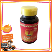 (ของแท้ 100%) Bio Astin สาหร่ายแดง ไบโอแอสติน ผลิตภัณฑ์อาหารเสริมสกัดจากสาหร่ายแดง (1 x 60 เม็ด)