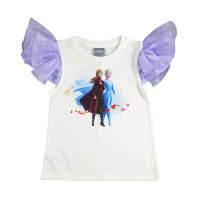 Frozen by Lesenphants เสื้อยืดแขนระบายเด็กหญิง ลิขสิทธิ์ห้าง 1F20F06