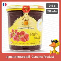 เลกอมเดอโพรวองซ์แ คามาโรซ่า แยมผลไม้สีแดง 240กรัม - Les Comtes De Provence Camarosa Red Fruits Jam 240g.