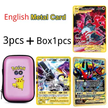 2023 new 10000 Arceus Vmax Gx gold pocket monster card Spanish iron metal  Pokmo Letters children's gift game collection card - AliExpress