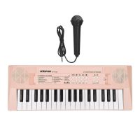 37-Key Electronic Keyboard Children s Piano Support USB Connection with 2 Volume Buttons 16 Demonstration Songs Mini Microphone Haven Mall