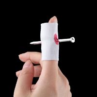 【YF】❈  Joke Prank Trick Fake Bloody Bandage Through Gags Jokes