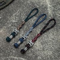 【LZ】◑  Mkendn paracord cordão de chaveiro chave fob edc faca lanterna bússola cordão caveira 550 pára-quedas acessórios zíper