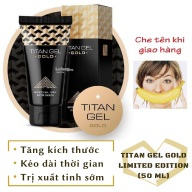 (Lô mới nhất) Titan Gel Nga GOLD cao cấp phiên bản giới hạn - Gel dành cho nam - hàng chính hãng - tăng kích thước cho cậu bé (Che tên khi giao hàng) thumbnail