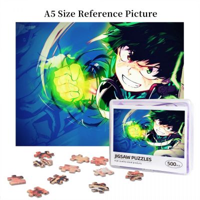 My Hero Academia (18) Wooden Jigsaw Puzzle 500 Pieces Educational Toy Painting Art Decor Decompression toys 500pcs