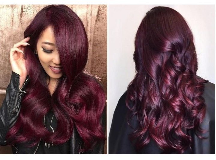 Nhuộm tóc màu đỏ tím rượu vang là sự kết hợp tuyệt vời giữa sắc đỏ tía và tím, tạo nên một phong cách độc đáo và thu hút. Hãy xem hình ảnh để cảm nhận được vẻ đẹp của kiểu tóc này.