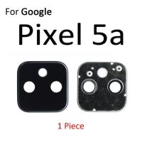 Mian เลนส์กล้องถ่ายรูปหลัง Gl พร้อมฝาครอบที่ยึดเฟรมสำหรับ Google Pixel 5a 5 4a 5G 4G 4 Xl อะไหล่ซ่อม4xl