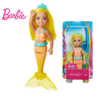 Original Barbie Dreamtopia Crayola Mermaid Barbie Doll Toys for Girls Butterfly Princess DIY Painting Baby Dolls Gift Play House