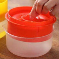 เครื่องแยกไข่ครัวไข่แดงและเครื่องแยกสีขาวพร้อมชามเก็บ เครื่องแยกไข่ Egg Separator Kitchen Egg Yolk and White Separator with Collection Bowl