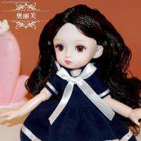 Alooha1 BJD ตุ๊กตา/6คะแนน Ba Babe ชุดเปลี่ยนเสื้อผ้าจำลองเจ้าหญิงสาวของเล่นของขวัญวันเกิด