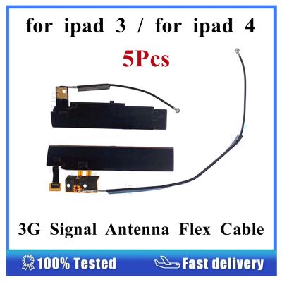 5Pcs สําหรับ iPad 3 4 4th Gen 9.7 นิ้วขวาซ้าย 3G สัญญาณยาวสั้นเสาอากาศสายยืดหยุ่น A1416 A1430 A1458 A1460 อะไหล่ซ่อม