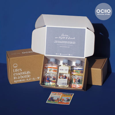 น้ำดื่มโอซีโอ Ociio Gift Set Box(6 bottles) x Chubbynida