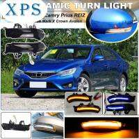 Xps สำหรับโตโยต้า Camry Prius REIZ Wish Mark X Crown Avalon IQ EQ SAI MAJESTA LED ไดนามิกสัญญาณไฟไฟเลี้ยวต่อเนื่อง