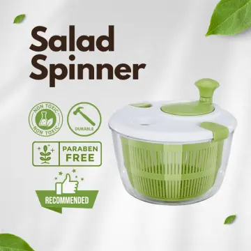 Salad Spinner Lettuce Dryer, Durable Rotary Veggie Washer With