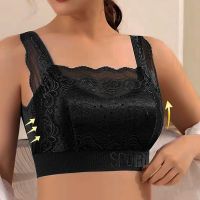 Sexy Lace Seamless Large Size Womens Bra Comfortable Breathable Sports Beauty Back Vest Sleep Gathered Wrapped Chest Tube Top