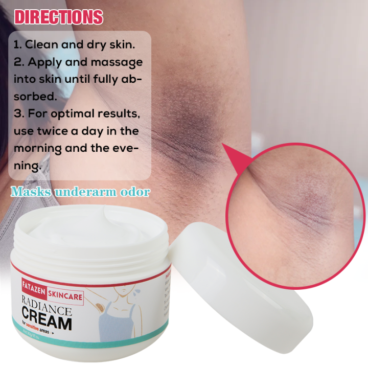 Fatazen Body Whitening Cream Private Parts Underarm Bleaching Serum Whiten Butt Knee Brighten 1680