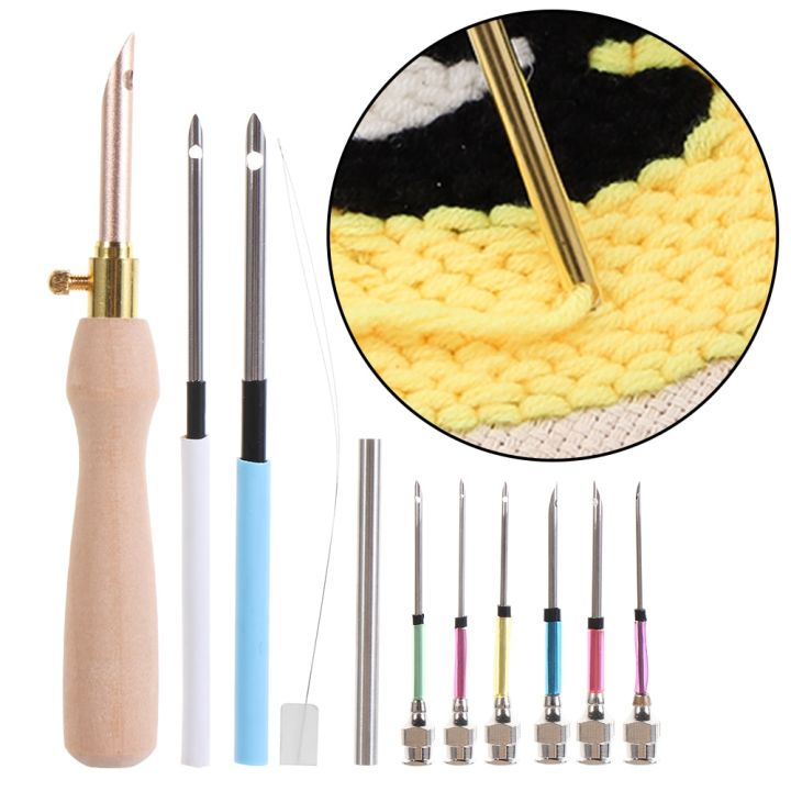 1-set-punch-needle-tool-poke-needle-embroidery-stitch-of-all-models-poking-cross-stitch-tools-changeable-head-sewing-accessories-needlework