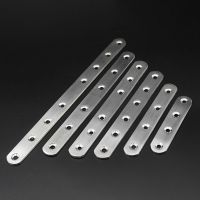 Stainless Steel Corner Brackets Flat Straight Bracket Mending Plates Repair Fixing Joining for Furniture Corner Protectors