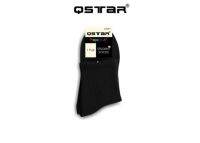 [ READY STOCK ] QSTAR Project A+ Black School Socks Stocking Hitam Sekolah - 1 Pair