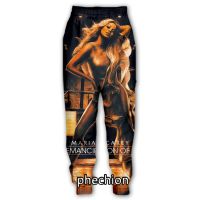 Phechion New Mens/Womens Mariah Carey 3D Printed Casual Pants Fashion Street Wear Mens Loose Sweatpants F122